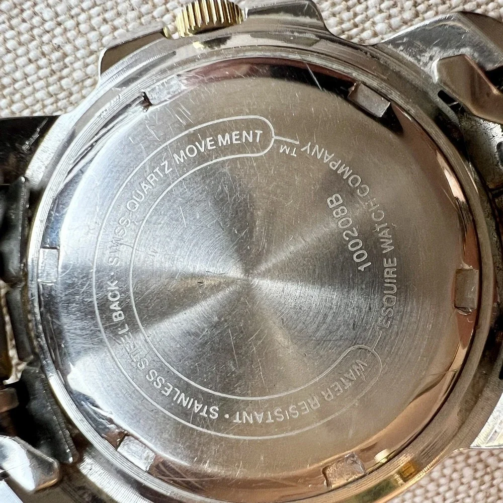 ESQ Submersible Watch Swiss Quartz Esquire Works Well New Battery